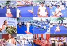 At Kalinga Stadium Chief Minister’s yoga practice on the occasion of International Yoga Day, joined the Prime Minister’s live program from Kolkata, New Ayurvedic Medical Colleges to open in Gajapati, Malkangiri and Rayagada districts, CM calls on everyone – adults, youth and students – to practice yoga regularly for a healthy and stress-free life