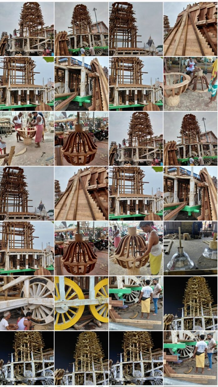 Rathakhala: Chariot making work Day 62