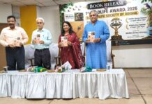 Book “Riddle of the Ridleys -Wildlife Tales from Odisha” written by Dr. Biswajit Mohanty was released today at Gita Govinda Sadan in Bhubaneswar