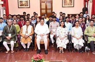 Governor of Odisha interacts with Gujarat student delegation under Yuva Sangam Phase VI, Gujarat student delegation explores Odisha’s cultural, educational and developmental landscape