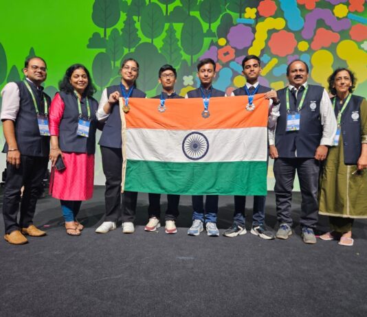 Indian Team won 1 Gold and 3 Silver Medals at the 37th International Biology Olympiad 2026 in Vilnius, Lithuania