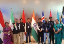 All 4 students from Team India including Debadatta Priyadarshi (GOLD) from Bhubaneshwar, Odisha won Gold Medals at the 58th International Chemistry Olympiad, Tashkent, Uzbekistan