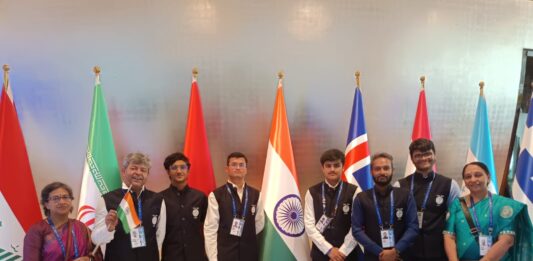 All 4 students from Team India including Debadatta Priyadarshi (GOLD) from Bhubaneshwar, Odisha won Gold Medals at the 58th International Chemistry Olympiad, Tashkent, Uzbekistan