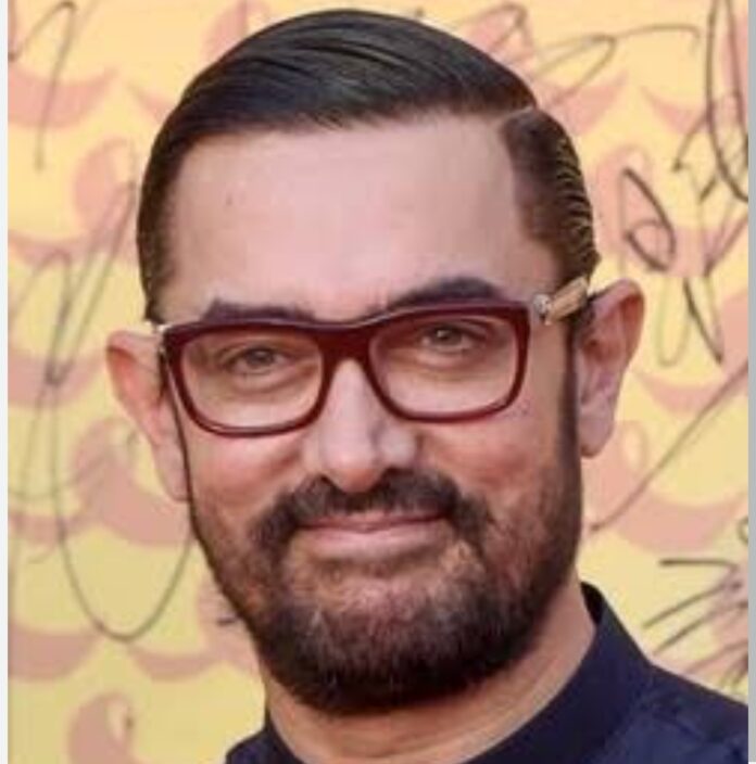 Film star Aamir Khan