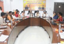 BJP State Secretary and District In-charge meeting at the State Office, Detailed discussions were held regarding the organizational work of the party, strengthening the organization down to the booth level, and the people-oriented work of the Central and State Governments.