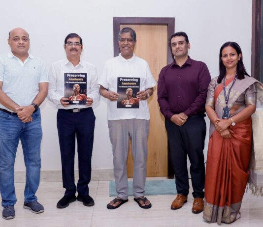 Book on Plastination Unveiled by Founder President of SOA