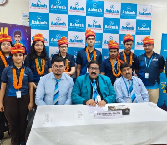 11 students from Akash Educational Services Limited Bhubaneswar have secured top positions in NEET 2026