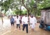 Minister Suryavanshi Suraj visited the flood affected areas of Dhamnagar assembly constituency to assess the situation and interacted with the flood affected people