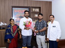 Odia youth Pralay Ranjan Mohapatra, who was stranded in Saudi Arabia, has returned to Odisha, For this, he thanked the Minister for Industries, Skill Development and Technical Education Sampada Chandra Swain