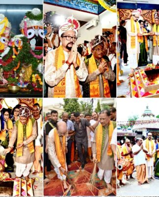 Raipur Jagannath Temple Celebrates Rathayatra