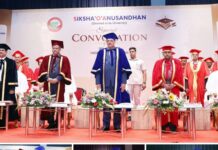 Special Convocation conducted by the Siksha ‘O’ Anusandhan Deemed to be University