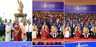 AIIMS Bhubaneswar Celebrates 6th Convocation Ceremony, Union Minister of State for Health and Family Welfare Smt. Anupriya Patel Graces the Occasion as Chief Guest