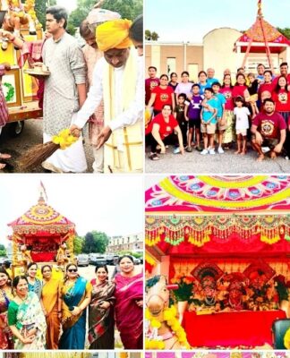 U.S.A’s Rhodes Island State celebrated the Ninth Car Festival of Lord Jagannath with much pomp and massive fanfare
