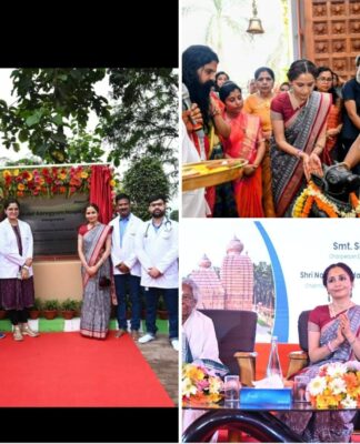 Jindal Foundation Inaugurates Multi-Speciality Community Hospital and Consecrates Deveshwar Mahadev Temple at Deojhar, Badabil, 25-bedded Jindal Aarogyam Community Hospital to provide quality healthcare to tribal and rural communities, Free consultation and medical treatment for underprivileged patients
