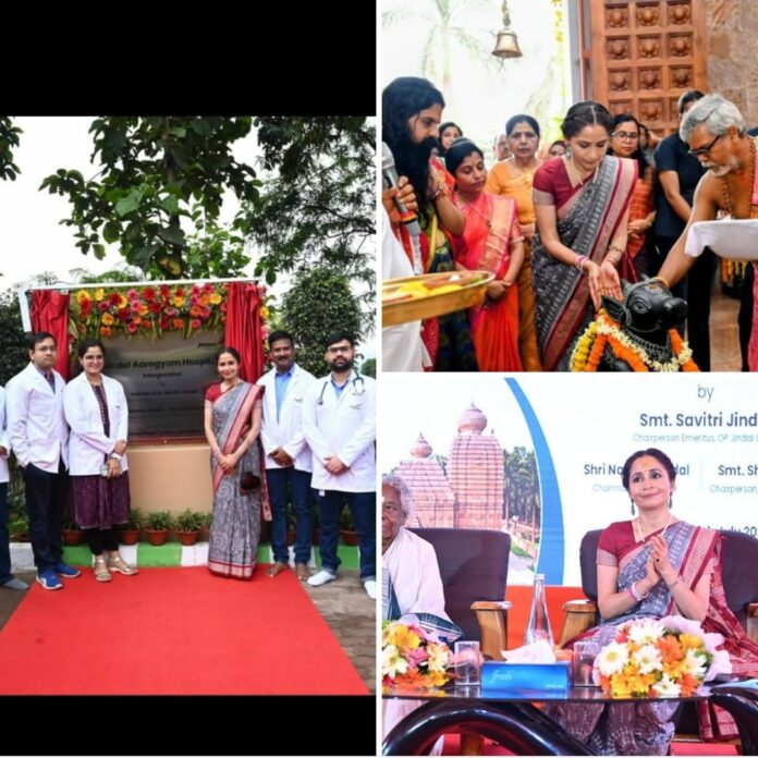 On the auspicious occasion of Hera Panchami, on 20th July 2026, Jindal Foundation, the social arm of Jindal Steel, strengthened its commitment to inclusive community development with the inauguration of the 25-bedded Jindal Aarogyam Community Hospital and the Pran Pratishtha Mahotsav of Deveshwar Mahadev Temple at Deojhar, Badabil, in Kendujhar district.