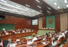 Meeting of Government with Leaders of Political Parties held, 58 Leaders from 40 Political Parties attended Meeting