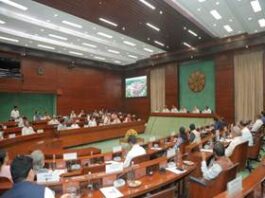 Meeting of Government with Leaders of Political Parties held, 58 Leaders from 40 Political Parties attended Meeting