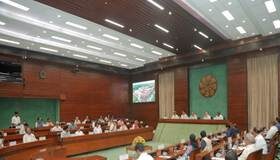 Meeting of Government with Leaders of Political Parties held, 58 Leaders from 40 Political Parties attended Meeting