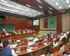 Meeting of Government with Leaders of Political Parties held, 58 Leaders from 40 Political Parties attended Meeting