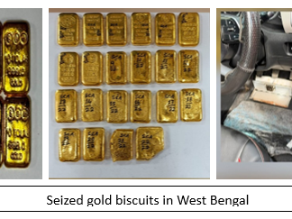 DRI intensifies crackdown on precious metals smuggling; seizes 15 kg smuggled gold, 20 kg silver and Rs 2 crore cash in nationwide operations; 13 persons arrested