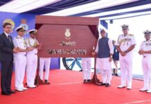 Indian Navy commissions Made-in-India advanced stealth frigate ‘INS Mahendragiri’ in Raksha Mantri’s presence at Visakhapatnam