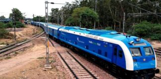 Exhaust of 3,000 Litres of Diesel Replaced with Just Water Vapours: The Story of India’s Hydrogen Train, So far, the train has travelled over 1200 kilometres seamlessly saving diesel consumption of more than 3200 litres