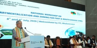 Rajiv Ranjan Singh, Ministry of Fisheries, animal husbandry and Dairying, GoI launched the Rate My Laboratory App, Dairy Vikas Portal, Vidyapeeth Portal and SOP on Prevention and Control of Mastitis in Dairy Animals