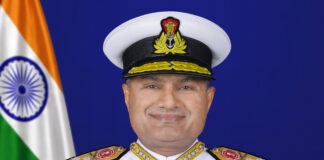 Admiral Krishna Swaminathan, Chief of the Naval Staff (CNS), is on a four-day official visit to Mauritius