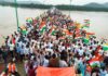 MP Dharmendra Pradhan Leads Tiranga Padayatra in Dhenkanal