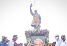 State BJP pays tribute to Bharat Ratna and former Prime Minister Late Atal Bihari Vajpayee on his 8th death anniversary