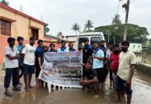 SOA NSS distributes relief in flood-affected areas