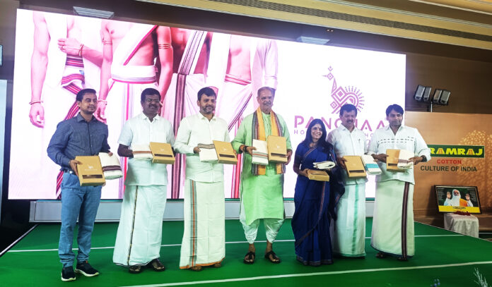 Pancha Ramraj Cotton Launch, Santhali Handloom Weaving Odisha 2.jpg