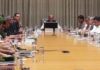 Rajnath Singh chaired a meeting of the Parliamentary Consultative Committee for the Ministry of Defence in New Delhi