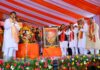 Dharmendra Pradhan Attends Swami Laxmanananda Saraswati’s Birth Centenary Celebrations in Gurujanga, Talcher