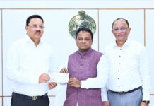 SN Mohanty Group donated Rs 1 Crore to Odisha Chief Minister’s Relief Fund