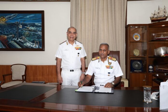 Vice Admiral AN Pramod, AVSM, YSM,