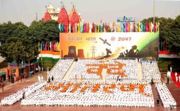 Stage set for 80th Independence Day Celebrations at Red Fort, ‘Vande Mataram’ to be rendered for the first time as part of the celebrations