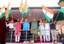 VP flags off Har Ghar Tiranga Bike Rally of MPs, commemorating 150 years of Vande Mataram, Har Ghar Tiranga has become a People’s Movement , It Gives Visible Form to the Spirit of Vande Mataram