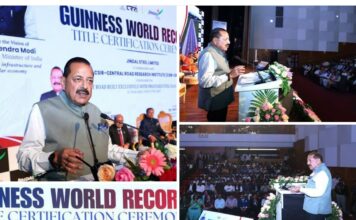 From 1.85-km Guinness Record to 40-km Odisha Road: CSIR-CRRI and Jindal Steel Set to Create Next Milestone, Steel Slag Roads Can Cut Construction Cost by 40 percent, Deliver Four Times Higher Strength: Dr Jitendra Singh