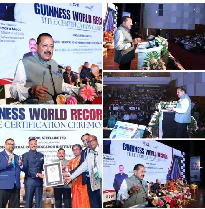 From 1.85-km Guinness Record to 40-km Odisha Road CSIR-CRRI and Jindal Steel Set to Create Next Milestone