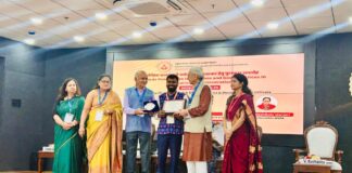 Trilochan conferred with National Award for Innovations by Government of India