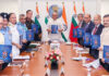 Raksha Mantri Rajnath Singh released ‘RAKSHA’ document on defence diplomacy in New Delhi