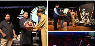 Celebrated Vocalist Vidushi Shubha Mudgal regales the audience at the 32nd Guru Kelucharan Mohapatra Award Festival, Pankaj Lochan Mohanty, Chief Managing Director, MGM Minerals Ltd graced the occasion