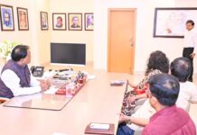 Chief Minister Mohan Charan Majhi reviewed the possible heavy rainfall due to the deep depression formed in the Bay of Bengal and its countermeasures in a high-level meeting at Lok Seva Bhawan