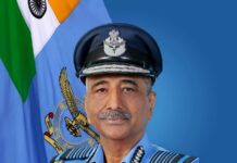 Air Chief Marshal Ashutosh Dixit PVSM AVSM VM VSM assumed charge as the 29th Chief of the Air Staff