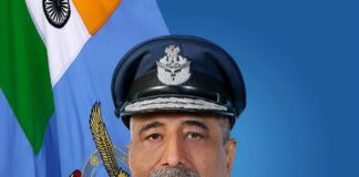 Air Chief Marshal Ashutosh Dixit PVSM AVSM VM VSM assumed charge as the 29th Chief of the Air Staff