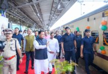 Chief Minister Mohan Charan Majhi flagged off a special train departing from Bhubaneswar towards Ekta Nagar in Gujarat