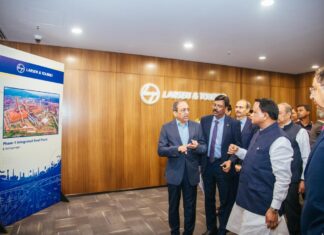 Chief Minister Mohan Charan Majhi visited the Larsen and Toubro facility, where he witnessed the company’s major projects and milestone achievements