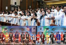 A two-day graduation program for students of the Institute of Technical Education and Research (ITER), faculty of engineering and technology of Siksha ‘O’ Anusandhan (SOA) Deemed to be University held to confer degrees on students of 2026 graduating batch who successfully completed their B.Tech, M.Tech, BCA, MCA and M.Sc. programmes, concluded