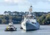 Indian Navy’s guided missile stealth frigate INS Trishul arrived at Plymouth, United Kingdom